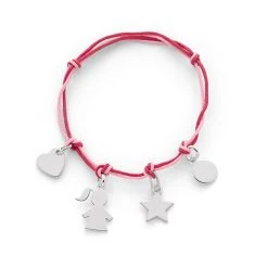 Bracelet Mini Breloques à Composer Argent Massif (gravure Manuelle) -Atelier de Famille Soldes 2511 1200