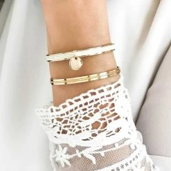 Jonc Ruban Et Galon à Composer Plaqué Or (gravure Manuelle) -Atelier de Famille Soldes 2590 2213 1200 amb. 1