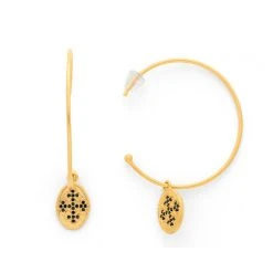 Créoles Et Croix Strassée