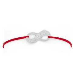 Bracelet Mini Infini Sur Coton Fin -Atelier de Famille Soldes 3023 1200