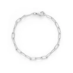 Bracelet Chaîne Maillon Ovale à Composer Argent Massif (gravure Joaillier) -Atelier de Famille Soldes 3056 ep100 1200 ca05 1