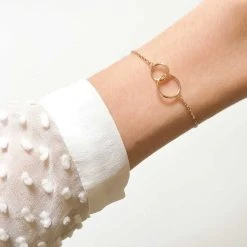 Bracelet Duo D'anneaux -Atelier de Famille Soldes 3058 1200 amb
