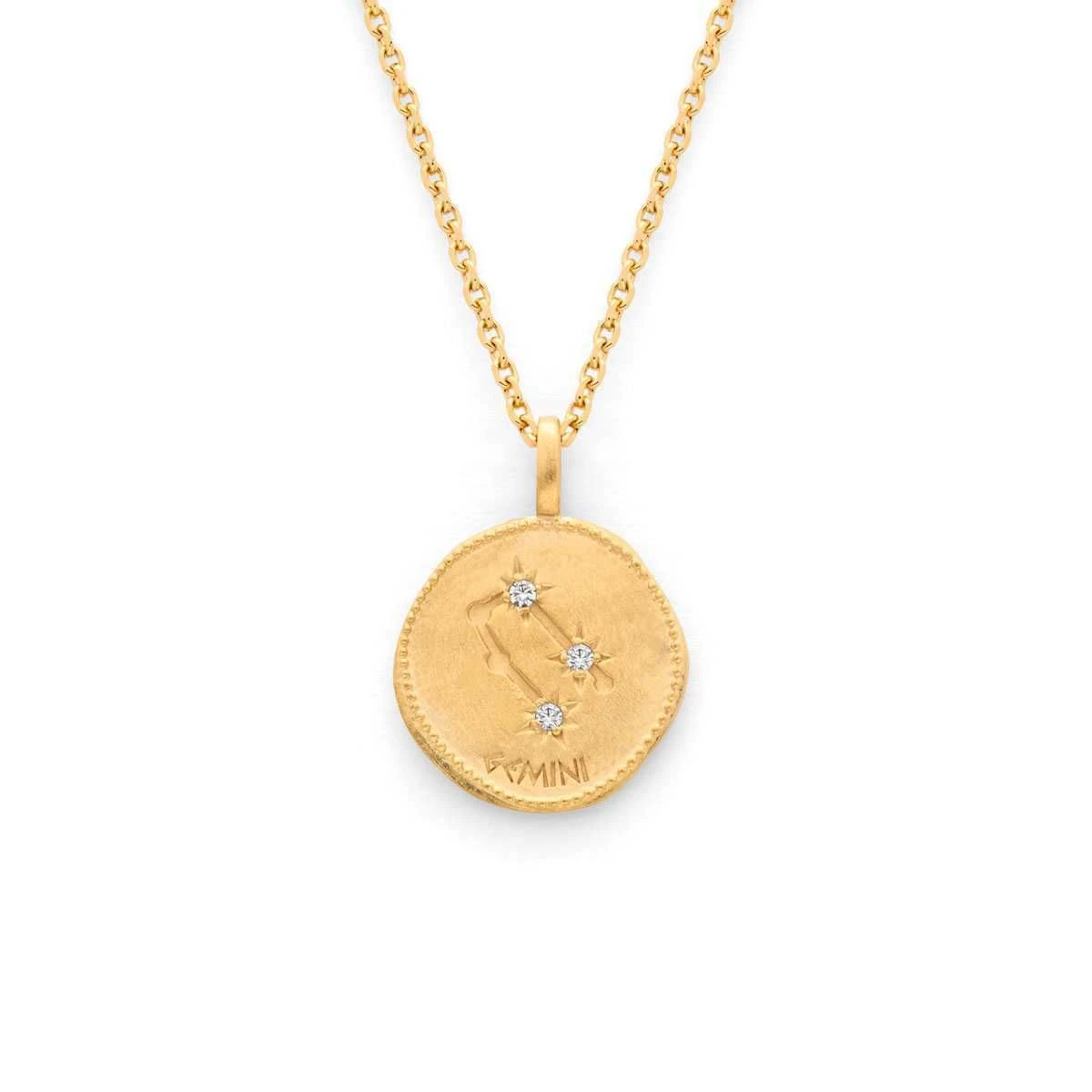 Collier médaille signe astrologique sur chaîne maille forçat plaqué Or Collier Médaille Signe Astrologique Sur Chaîne Maille Forçat Plaqué Or -Atelier de Famille Soldes 3080 1200