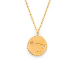 Collier Médaille Signe Astrologique Sur Chaîne Maille Forçat Plaqué Or 4 Collier Médaille Signe Astrologique Sur Chaîne Maille Forçat Plaqué Or -Atelier de Famille Soldes 3080 belier 1200