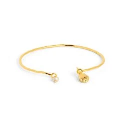 Jonc Fin Coquillage Et Nacre