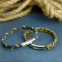 Bracelet Chevron Pour Homme -Atelier de Famille Soldes 3218 duo 1200