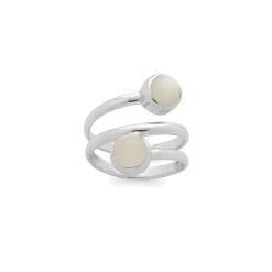 Bague Duo De Pierres Fines -Atelier de Famille Soldes BAG duo pierres AG lune 3285 1200 f1be