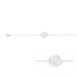 Bracelet Arabesque Fine Sur Chaîne