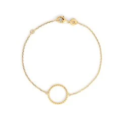 Bracelet Anneau Torsadé