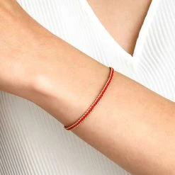 Bracelet Tissé Pailleté