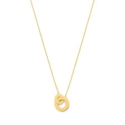 Collier Duo De Cibles Plaqué Or -Atelier de Famille Soldes COL duo cibl ch PO 2288 1200 e41f
