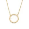 Collier Anneau Torsadé