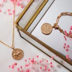 Collier Médaille Personnalisé Signe Du Zodiaque -Atelier de Famille Soldes astro lion 1 1 1