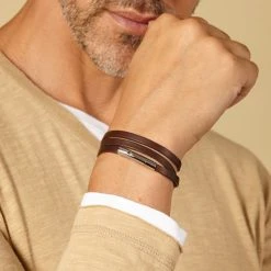 Bracelet Classic Triple Pour Homme -Atelier de Famille Soldes atelier de famille7747 2206 1200