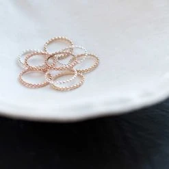 Trio Bagues One & One Perlées -Atelier de Famille Soldes bag perl one setdesign 1200