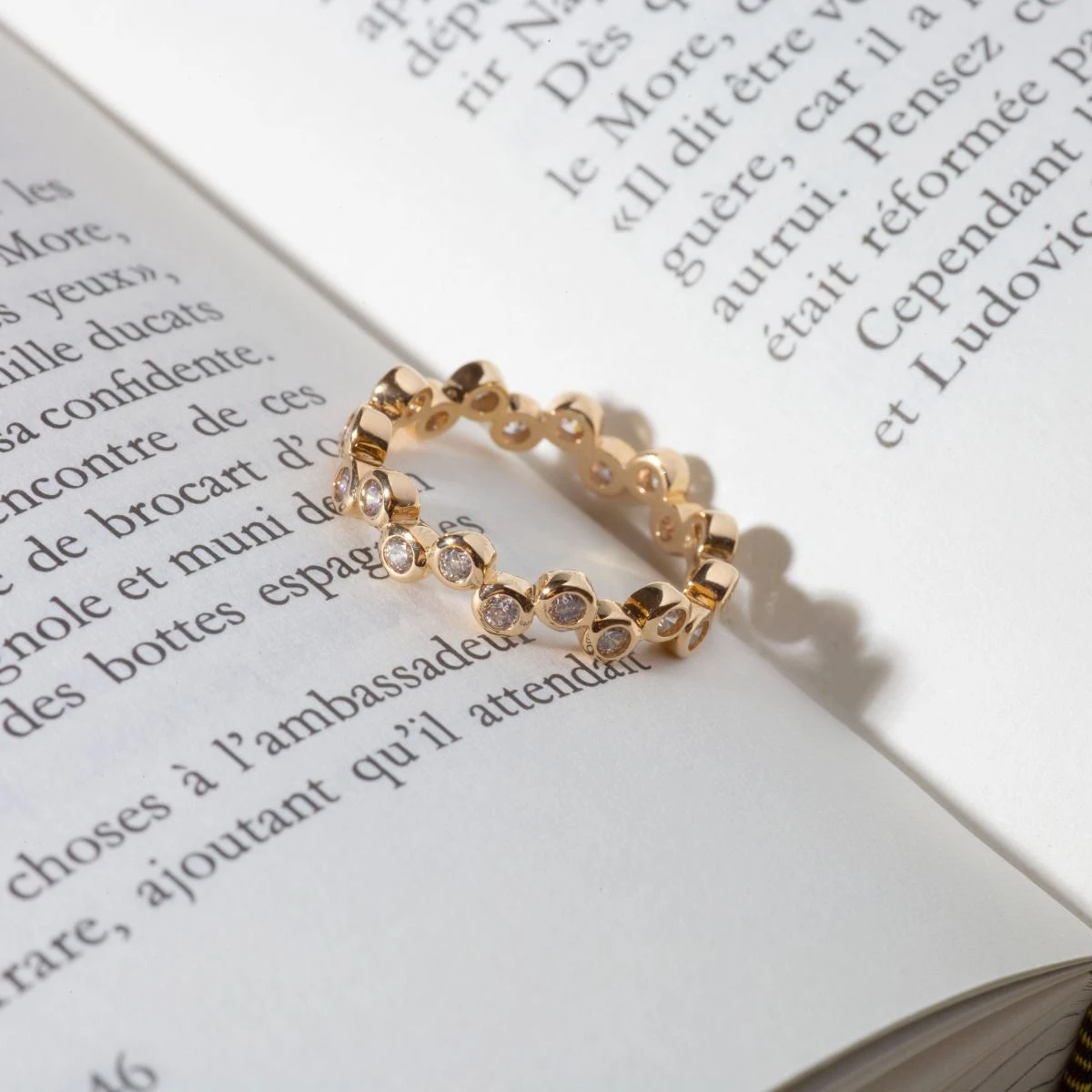 Bague Romantique Plaqué Or Bague Romantique Plaqué Or -Atelier de Famille Soldes bag romantique 1