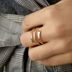 Bague Spirale Plaqué Or -Atelier de Famille Soldes bag spiral porte 2872 1200 1