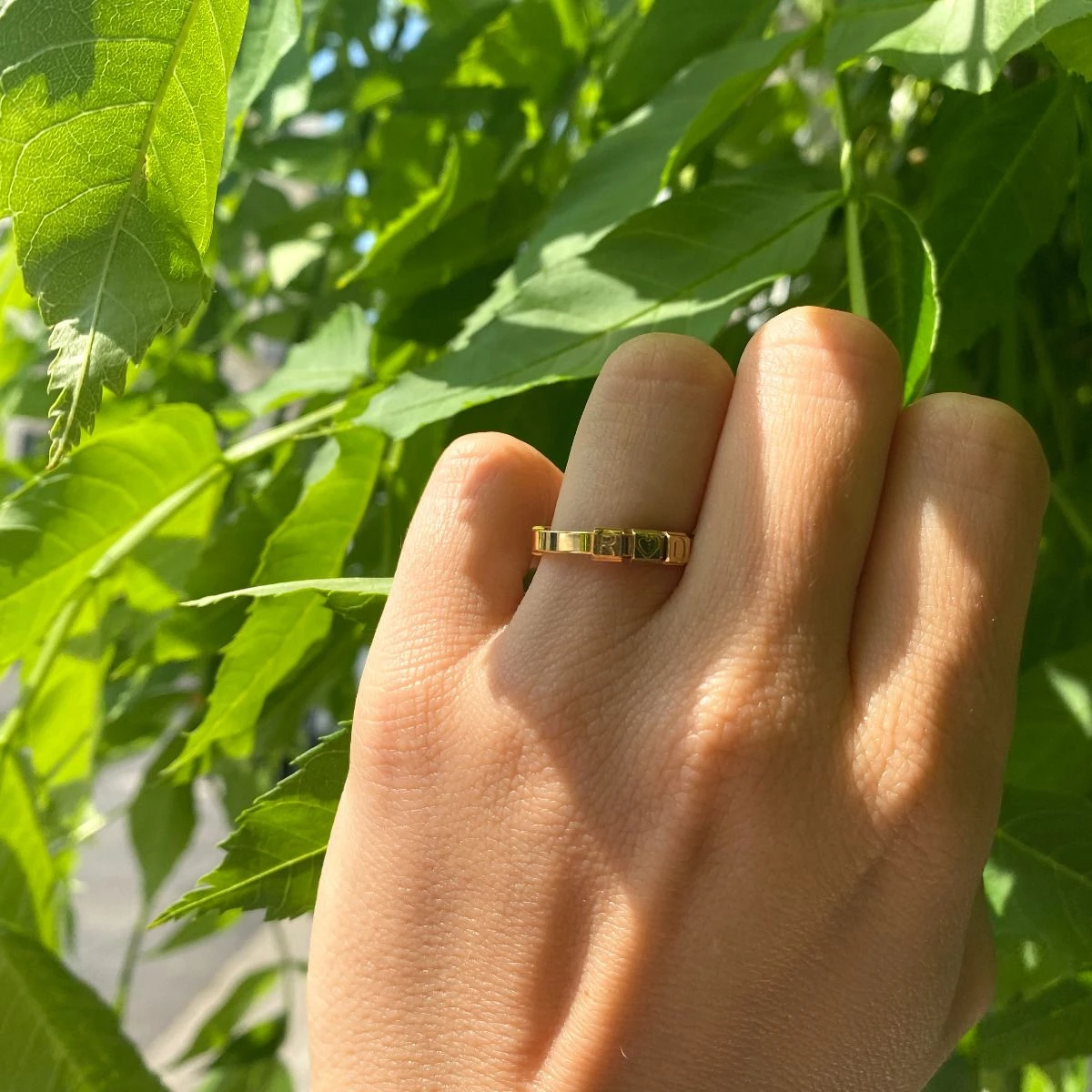 Bague Télégramme plaqué or Bague Télégramme Plaqué Or -Atelier de Famille Soldes bag telegramme porte