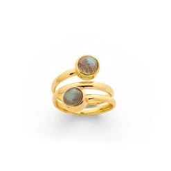 Bague Duo De Pierres Fines -Atelier de Famille Soldes bague duo pierre labrodorite PO 2875 1200 2ac1