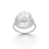 Bague Nénuphar Argent Massif