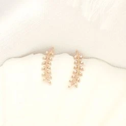 Boucles D'Oreilles Epis Strassé Plaqué Or -Atelier de Famille Soldes bo epis po setdesign 1200 1