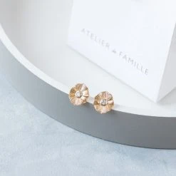 Boucles D'oreilles Nénuphar -Atelier de Famille Soldes bo fleurs decor 1200 3126 1