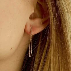 Boucles D'oreilles Tandem Irisées Plaqué Or -Atelier de Famille Soldes bo tandem iris port 1200