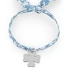 Bracelet 1 Breloque Sur Liberty Argent Massif (gravure Joaillier)