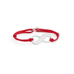 Bracelet Infini Sur Coton Fin (gravure Manuelle) -Atelier de Famille Soldes br infini coton ag 841 1200