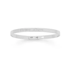 Bracelet Jonc Ruban Gravé (gravure Joaillier) -Atelier de Famille Soldes br jc fin carpediem ag 1200