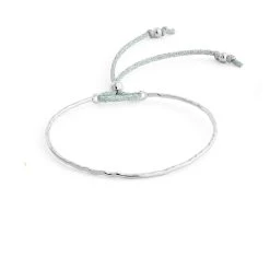 Jonc Fin Martelé Et Lien Pailleté