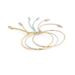 Jonc Fin Martelé Et Lien Pailleté -Atelier de Famille Soldes br jc fin martel paillet x3 2433 1200