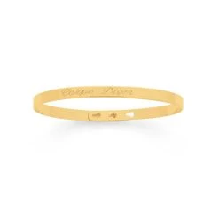 Bracelet Jonc Ruban Gravé (gravure Joaillier)