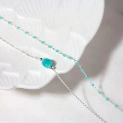 Bracelet Mahos Argent Massif -Atelier de Famille Soldes br mahos papa bleu 1