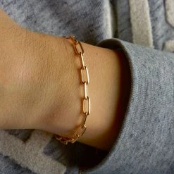 Bracelet Chaîne Maillon Ovale -Atelier de Famille Soldes br maillonovale1.2 3055 1200