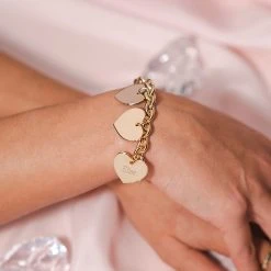 Bracelet Vendôme Et Breloques à Composer Plaqué Or