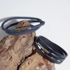 Bracelet Classic Triple Pour Homme -Atelier de Famille Soldes brac homme 1 2