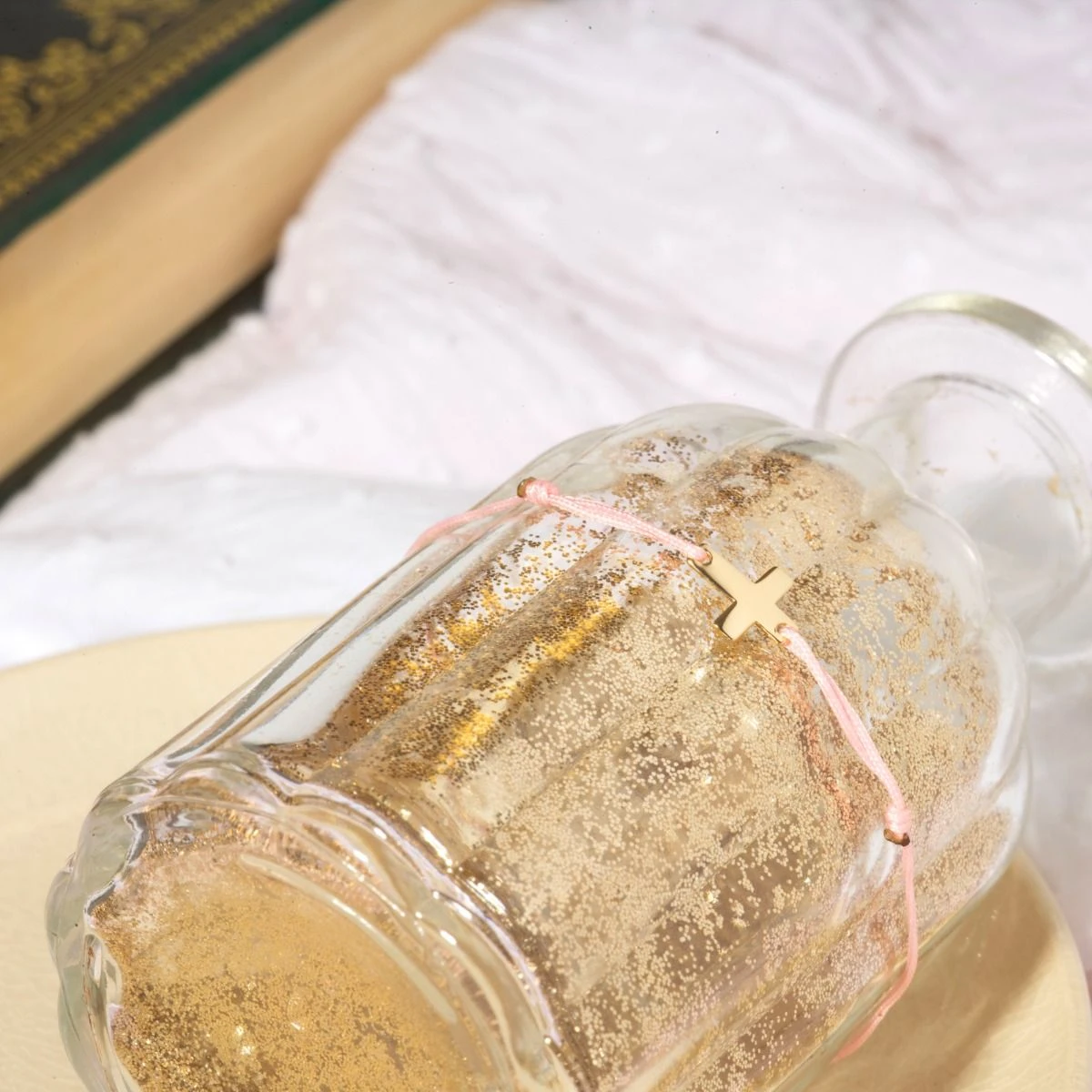 Bracelet mini croix à plat Bracelet Mini Croix à Plat -Atelier de Famille Soldes