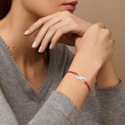 Bracelet Infini Sur Coton Fin (gravure Manuelle) -Atelier de Famille Soldes bracelet 02h 1200 841