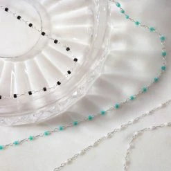 Collier Mahos Argent Massif 1 Collier Mahos Argent Massif -Atelier de Famille Soldes col mahos argent 2 1