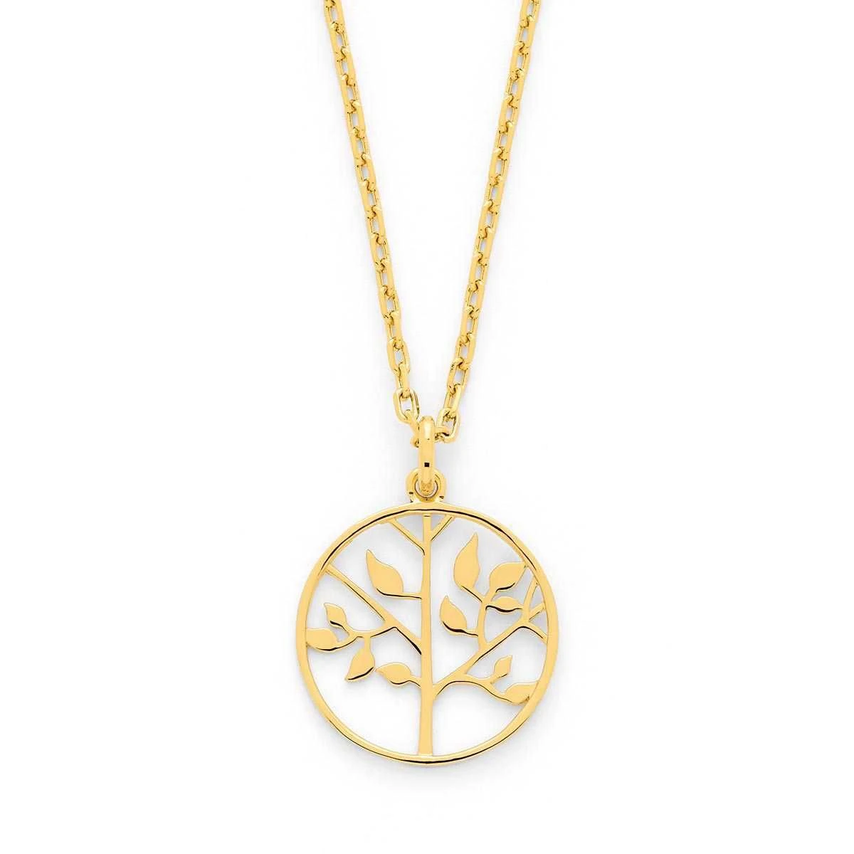 Médaille ciselée Arbre de vie sur chaîne forçat plaqué Or Médaille Ciselée Arbre De Vie Sur Chaîne Forçat Plaqué Or -Atelier de Famille Soldes col med ciselee arbr vi po 1200