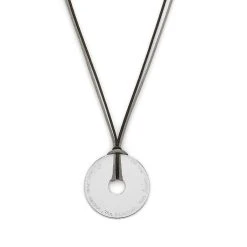 Collier Grande Cible 1 à 5 Prénoms 1 Collier Grande Cible 1 à 5 Prénoms -Atelier de Famille Soldes col pend grde cibl 1 phrse 1200