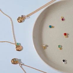 Collier Pépite Et Pierre Fine -Atelier de Famille Soldes col pepite set design 1200 1