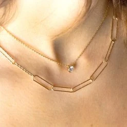 Collier Purity Rond Sur Chaîne -Atelier de Famille Soldes col tandem purity 1