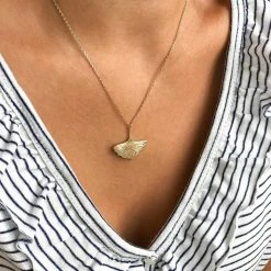 Collier Grand Papyrus -Atelier de Famille Soldes collier 1 papyrus porte 1200