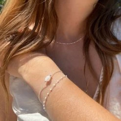 Duo De Bracelets Mahos Et Papagayo Argent Massif -Atelier de Famille Soldes compo mahos papa blanc ag