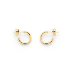 Créoles Lisses Plaqué Or ( 1,3, 2,8 Ou 3,8cm ) -Atelier de Famille Soldes creole 12mm po 1200 2987 ad06