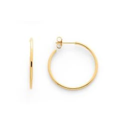 Créoles Lisses Plaqué Or ( 1,3, 2,8 Ou 3,8cm ) -Atelier de Famille Soldes creole 28mm po 1200 2988 2cc7