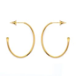 Créoles C Lisses ( 3 Tailles) 3 Créoles C Lisses ( 3 Tailles) -Atelier de Famille Soldes creole c grande 2184