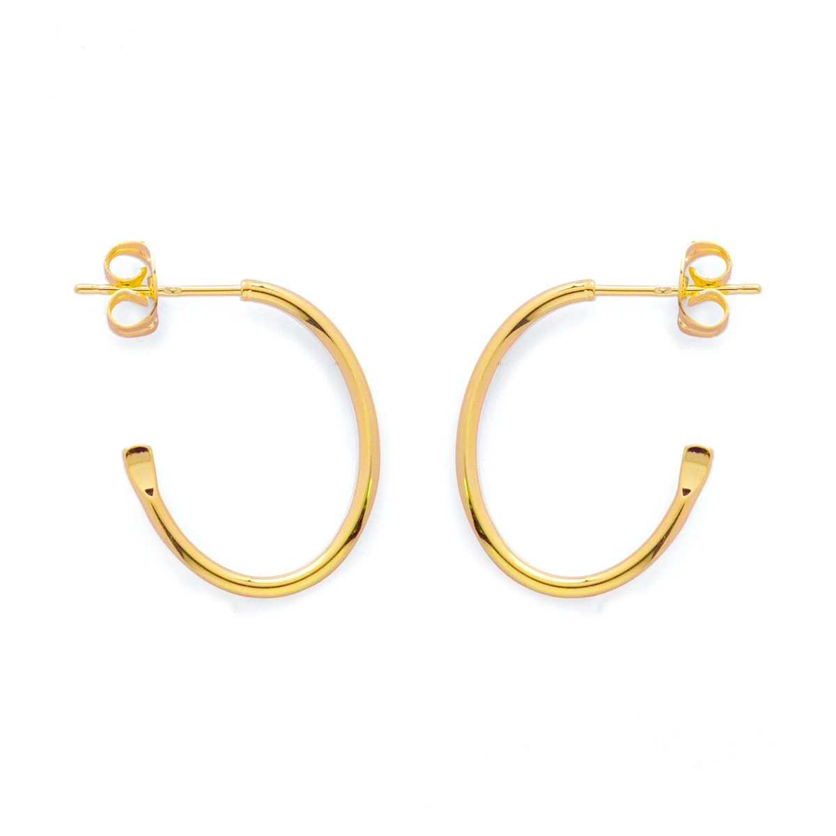 Créoles C lisses ( 3 tailles) Créoles C Lisses ( 3 Tailles) -Atelier de Famille Soldes creole c moyenne 58ac